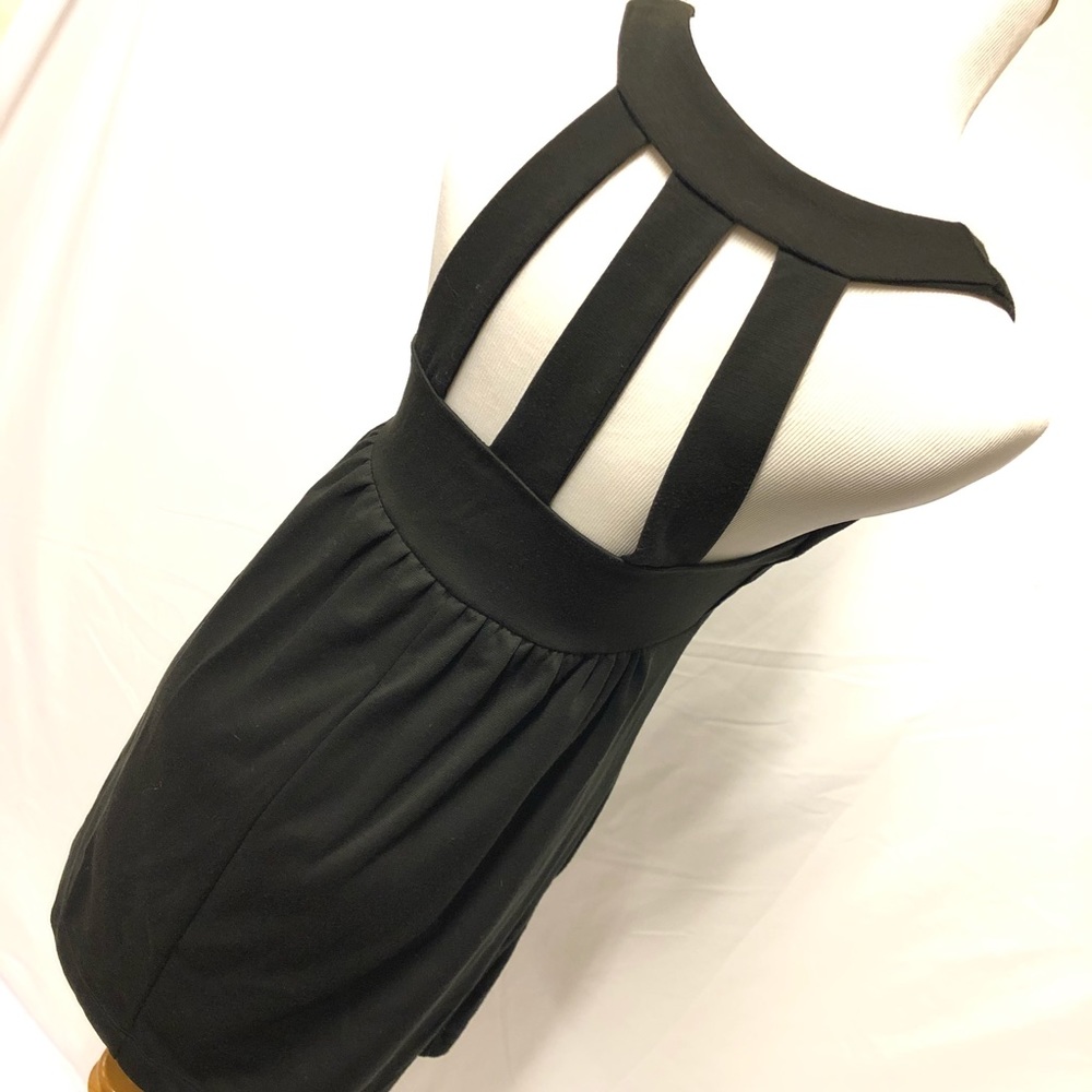 Cut Out Back Dress w Pockets